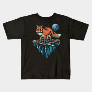 Fox |  Retro design for Fox Animal Lovers Kids T-Shirt